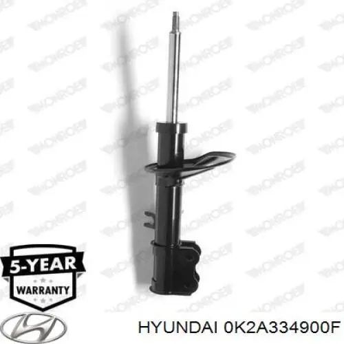 Купити 0K2A334900F Hyundai/Kia Амортизатора передній лівий