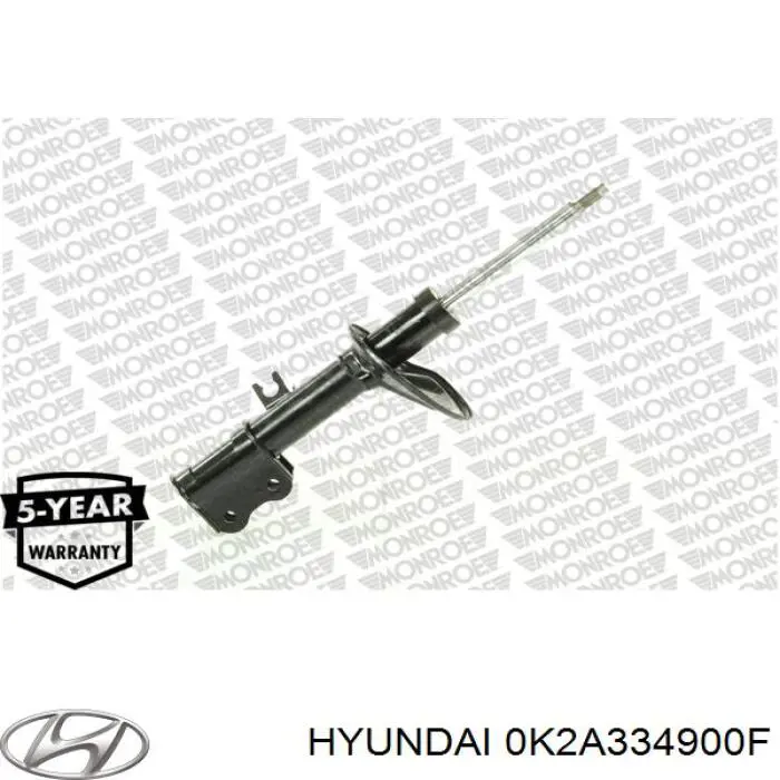 0K2A334900F Hyundai/Kia Ліва передня стійка