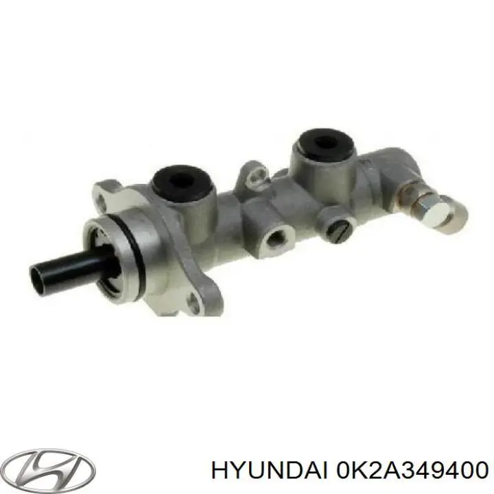 Циліндр головний гальма (Гідротормоз) Hyundai/Kia 0K2A349400 ціна, від 303.67 USD