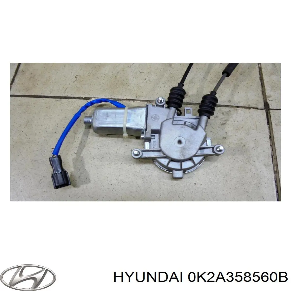 Механізм склопідіймача дверей передніх, правих Hyundai/Kia 0K2A358560 ціна, від  USD