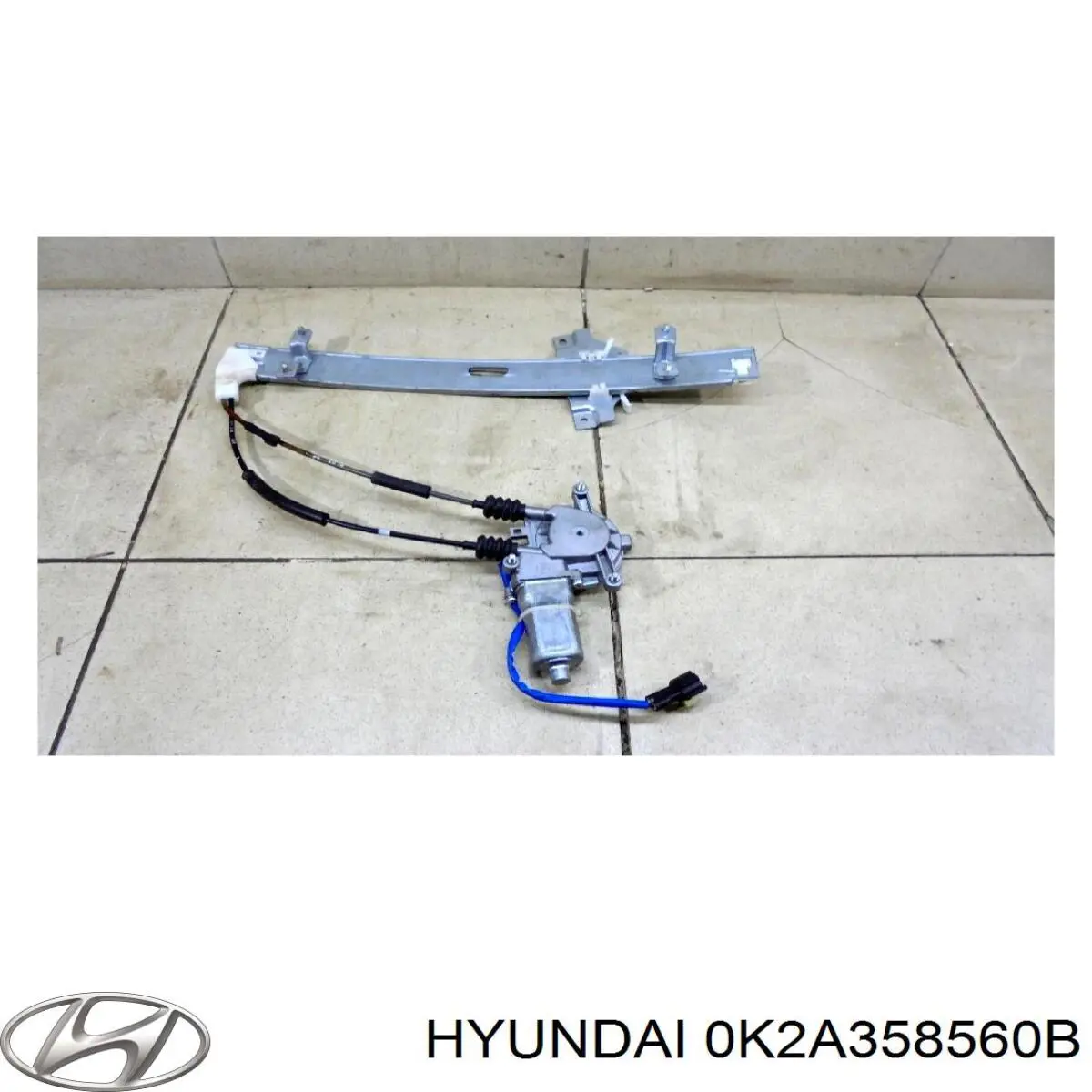 Купити 0K2A358560 Hyundai/Kia Склопідйомник передньої правої двері