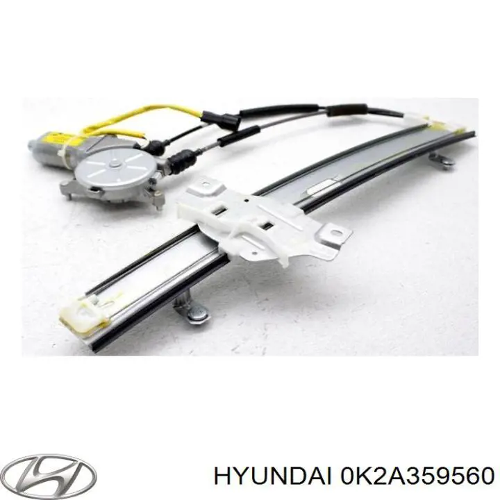 Купити 0K2A359560 Hyundai/Kia Механізм стеклопідйомника водійських дверей