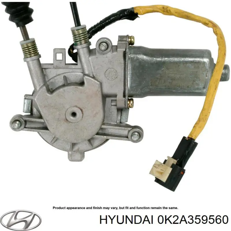 Склопідйомник з електродвигуном Hyundai/Kia 0K2A359560 ціна, від 170.34 USD