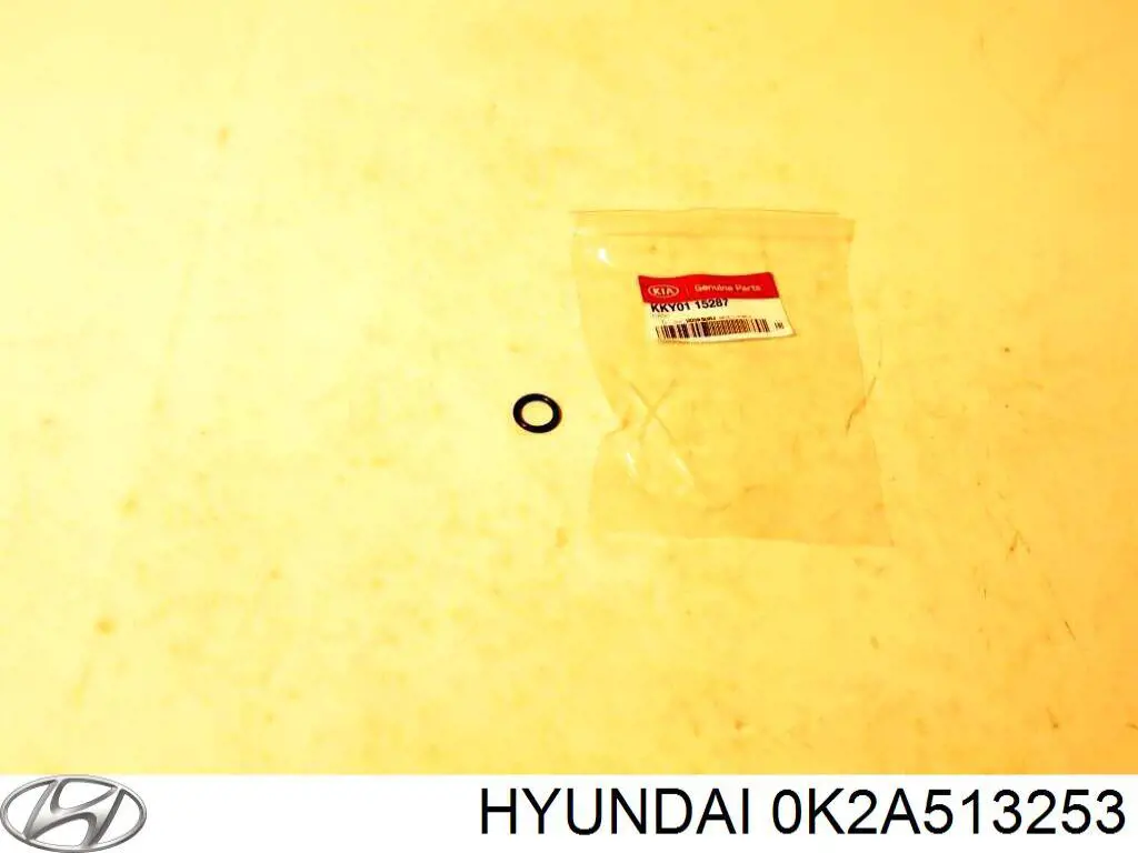 0K2A513253 Hyundai/Kia кільце форсунки інжектора, посадочне
