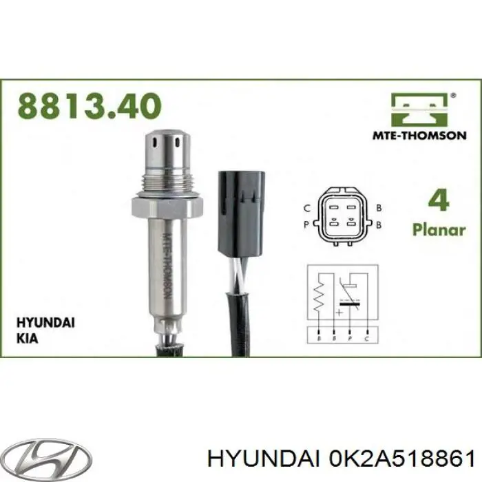  Hyundai/Kia 0K2A518861