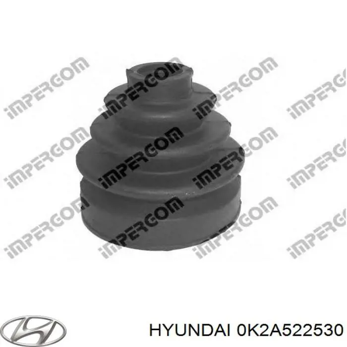 0K2A522530 Hyundai/Kia пильник шруса зовнішній, передній піввісі