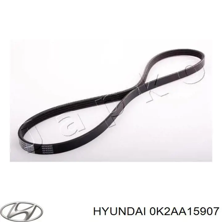 0K2AA15907 Hyundai/Kia Поліклиновий ремінь