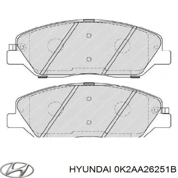 Купити 0K2AA26251B Hyundai/Kia Диск заднього гальма