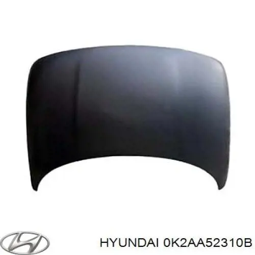 Капот Hyundai/Kia 0K2AA52310B ціна, від 160.66 USD