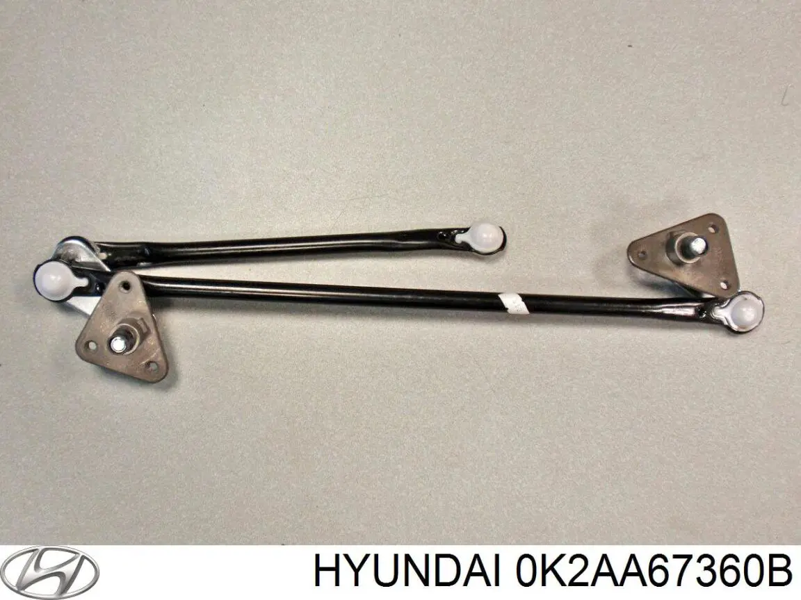 Трапеція щіток лобового скла Hyundai/Kia 0K2AA67360B ціна, від 12.67 USD