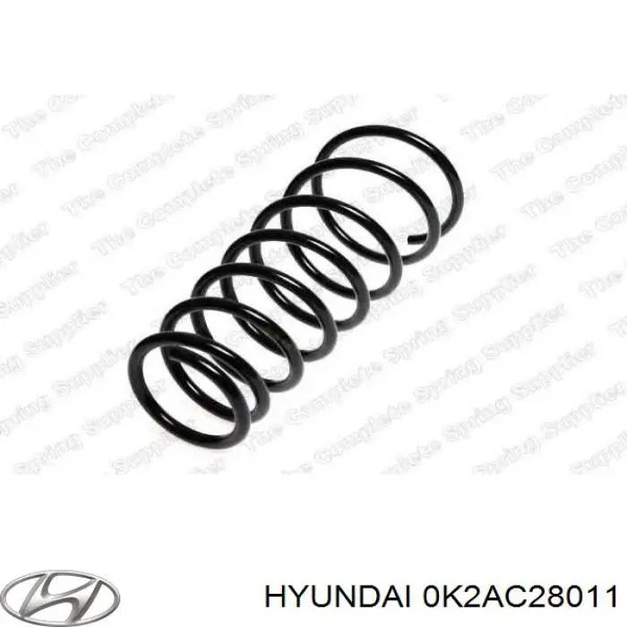 Пружина задня Hyundai/Kia 0K2AC28011 ціна, від 27.24 USD