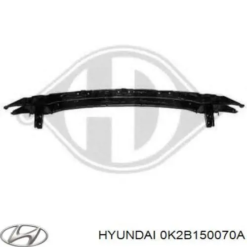 0K2A150070 Hyundai/Kia підсилювач бампера переднього