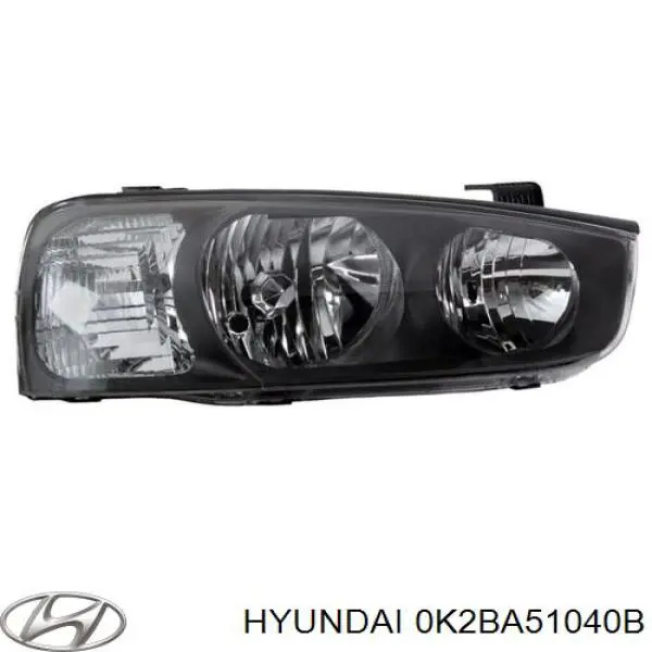 0K2BA51040A Hyundai/Kia фара ліва