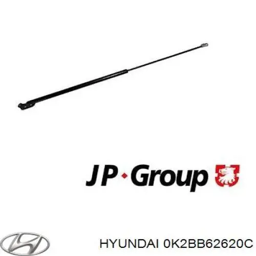 0K2BB62620C Hyundai/Kia Амортизатор кришки багажника / двері 3/5-ї задньої