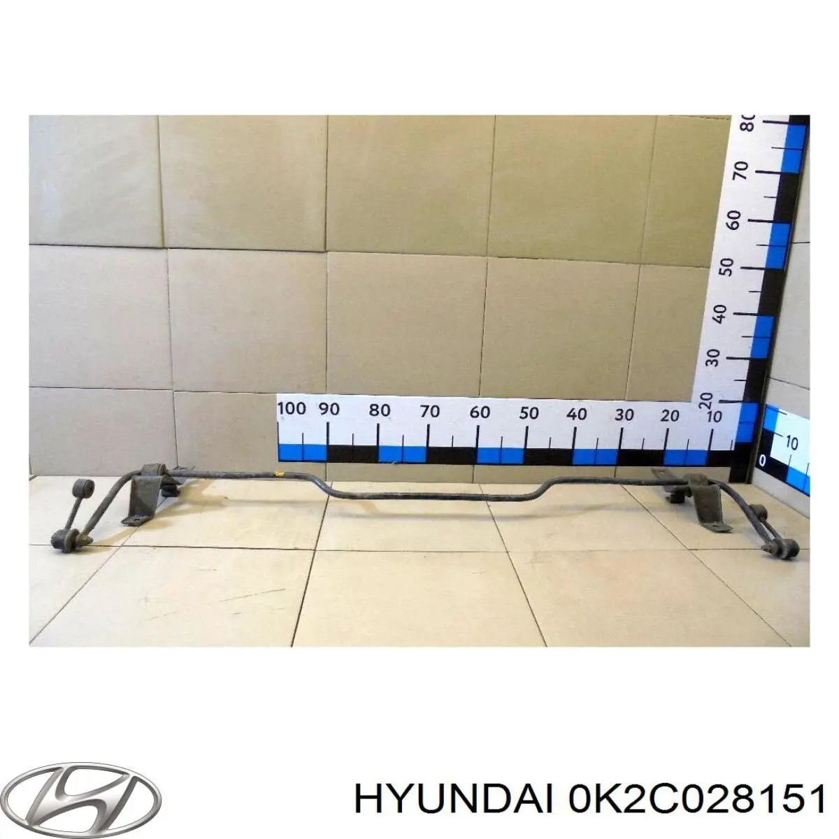 0K2C028151 Hyundai/Kia Стабілізатор задньої балки
