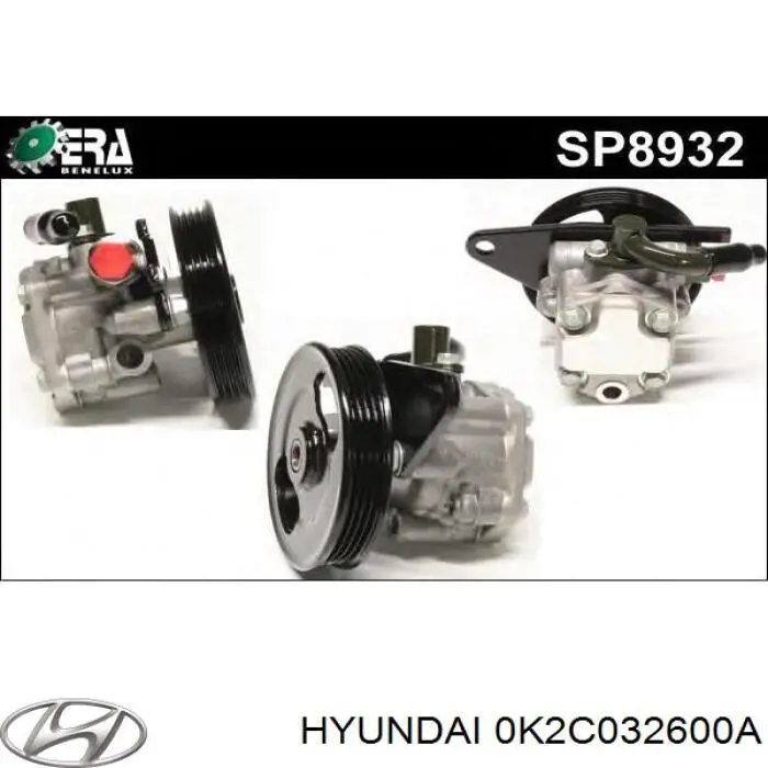 Насос ГПК Hyundai/Kia 0K2C032600A ціна, від 28.25 USD