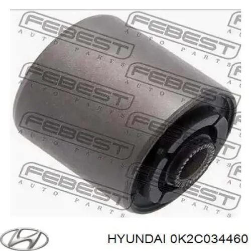 Сайлентблок нижнього важеля передньої підвіски Hyundai/Kia 0K2C034460 ціна, від 5.93 USD