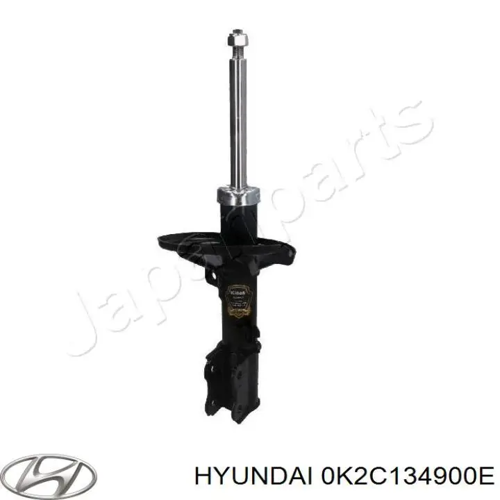 Стійка передня, ліва Hyundai/Kia 0K2C134900E