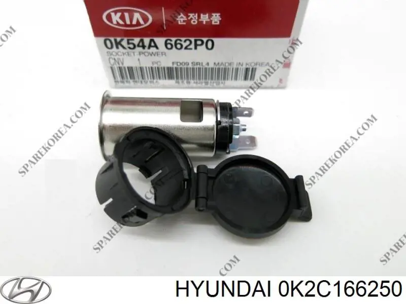 Прикуриватель Hyundai/Kia 0K2C166250 ціна, від 7.05 USD