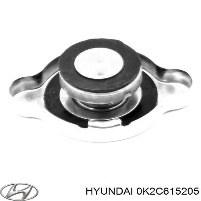Купити 0K2C615205 Hyundai/Kia Кришка радіатора