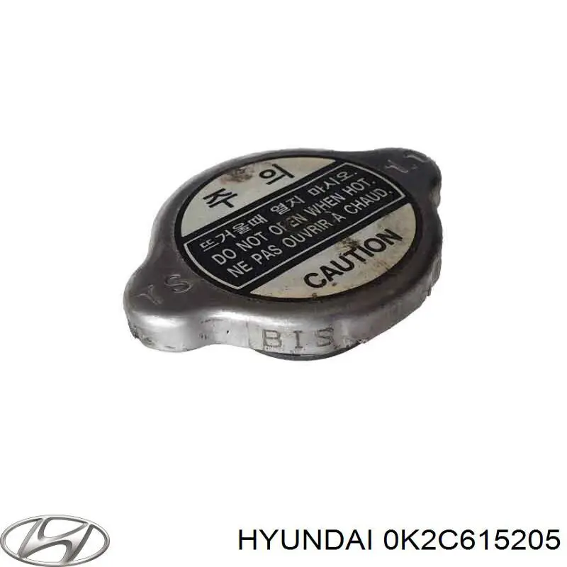 Пробка радіатора Hyundai/Kia 0K2C615205
