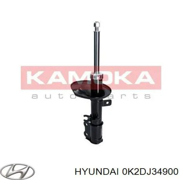0K2DJ34900 Hyundai/Kia Ліва передня стійка