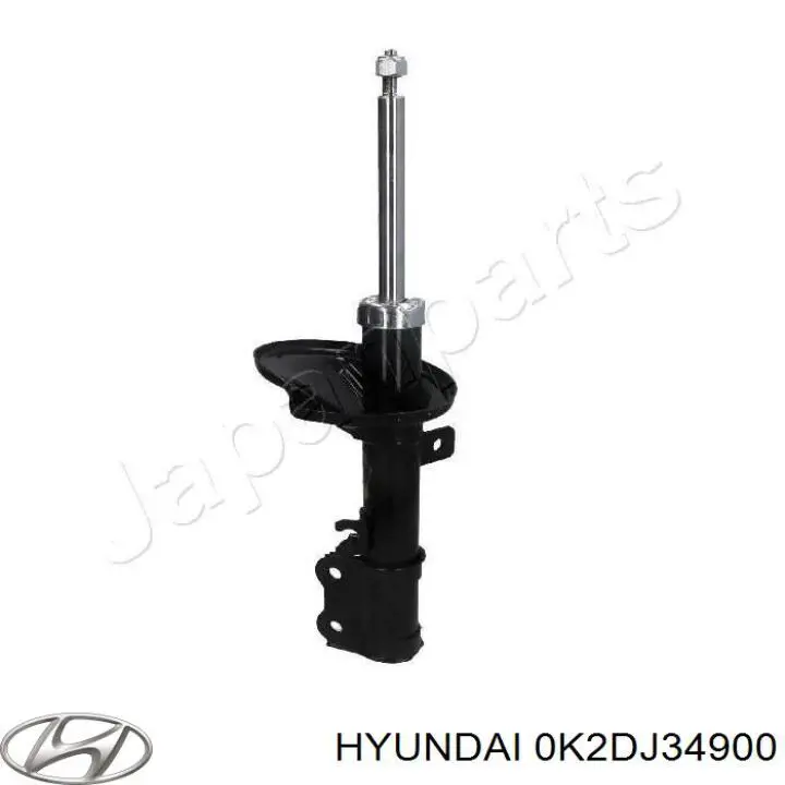 Амортизатор передньої підвіски, лівий Hyundai/Kia 0K2DJ34900 ціна, від 45.14 USD