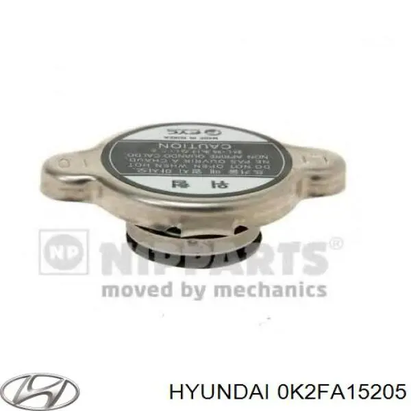 0K2FA15205 Hyundai/Kia кришка/пробка радіатора