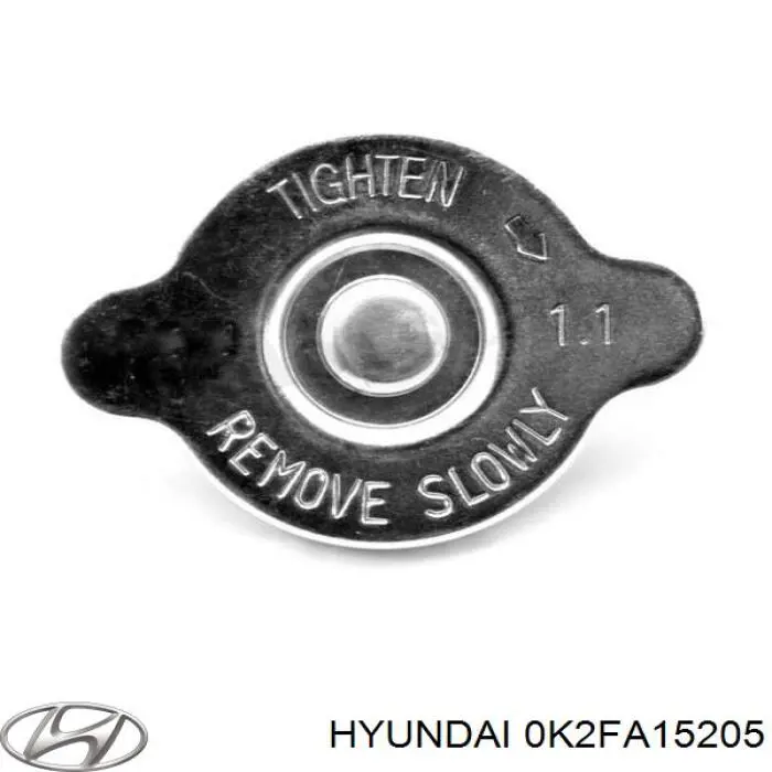 Купити 0K2FA15205 Hyundai/Kia Кришка радіатора