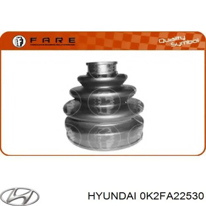 Купити 0K2FA22530 Hyundai/Kia Пильник шарніра приводу