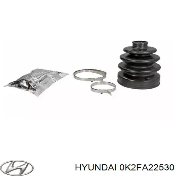 Пильник шарніра кутових швидкостей зовнішній передній Hyundai/Kia 0K2FA22530 ціна, від 6.08 USD