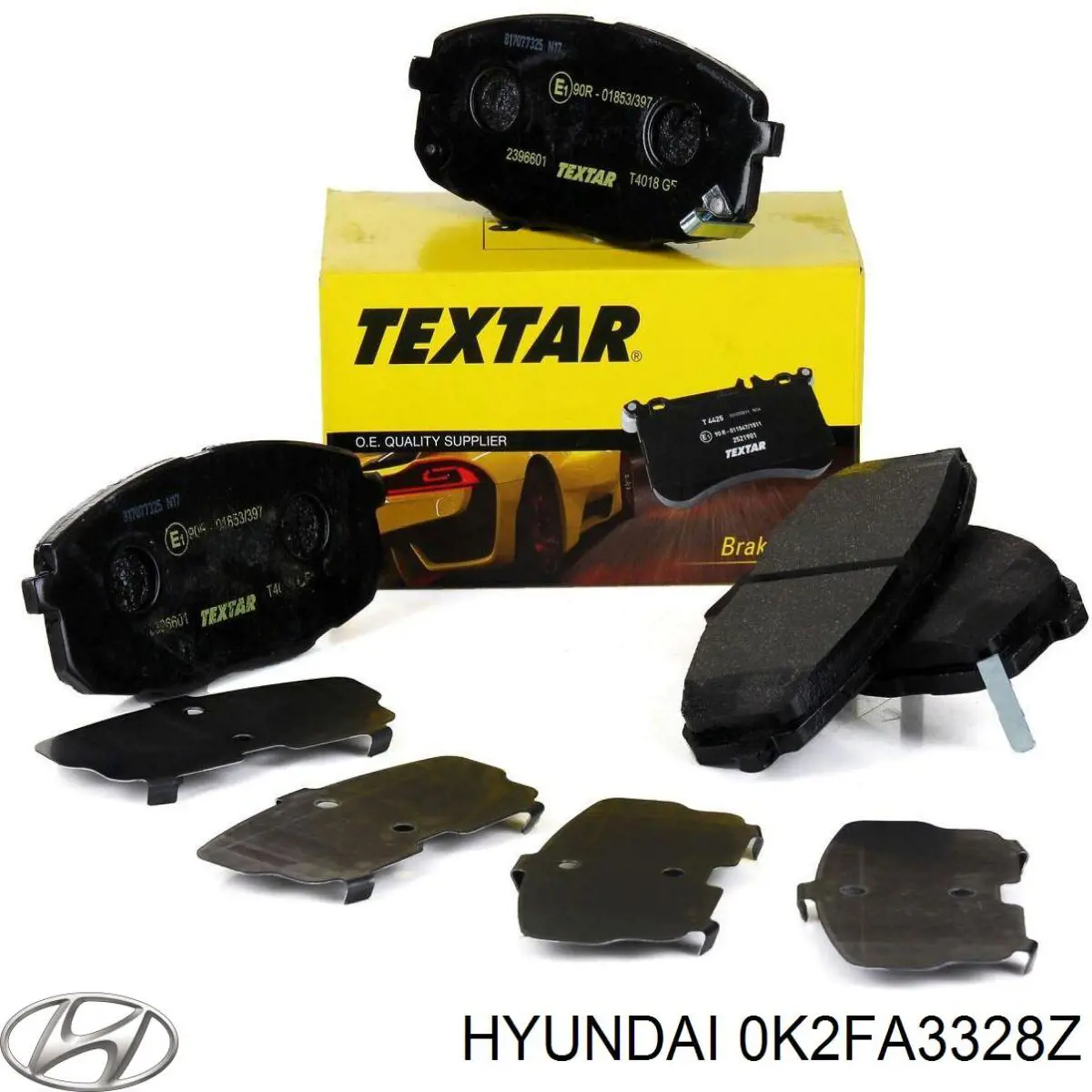 0K2FA3328Z Hyundai/Kia Передні гальмівні колодки