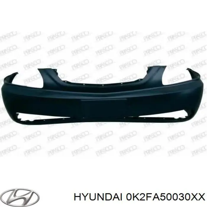 0K2FA50030XX Hyundai/Kia бампер передній