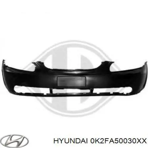 Бампер на авто Hyundai/Kia 0K2FA50031 ціна, від 248.92 USD