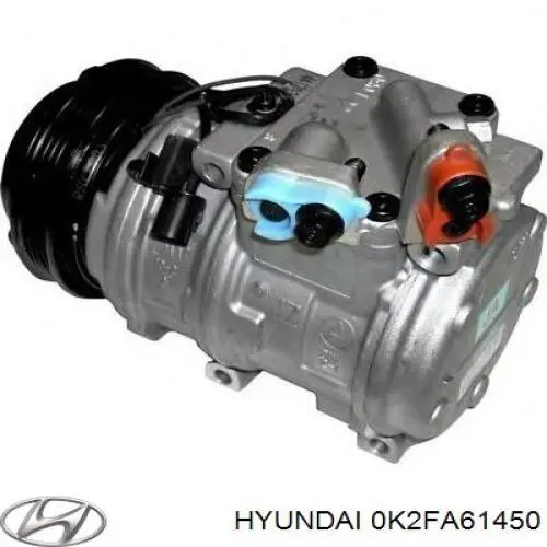 Компресор системи кондиціювання Hyundai/Kia 0K2FA61450 ціна, від 153.85 USD