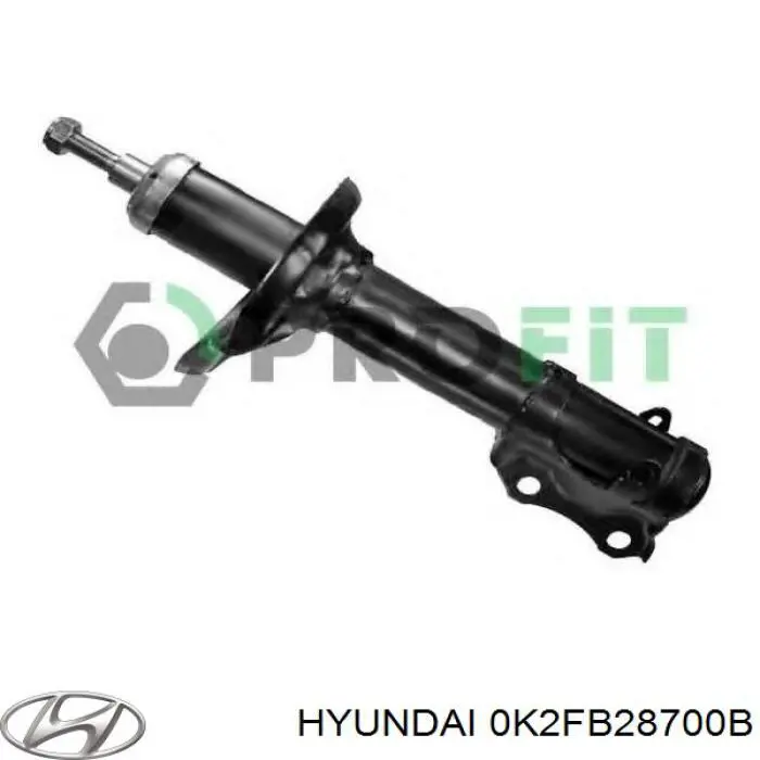 Амортизатор задній, правий Hyundai/Kia 0K2FB28700B ціна, від 70.50 USD