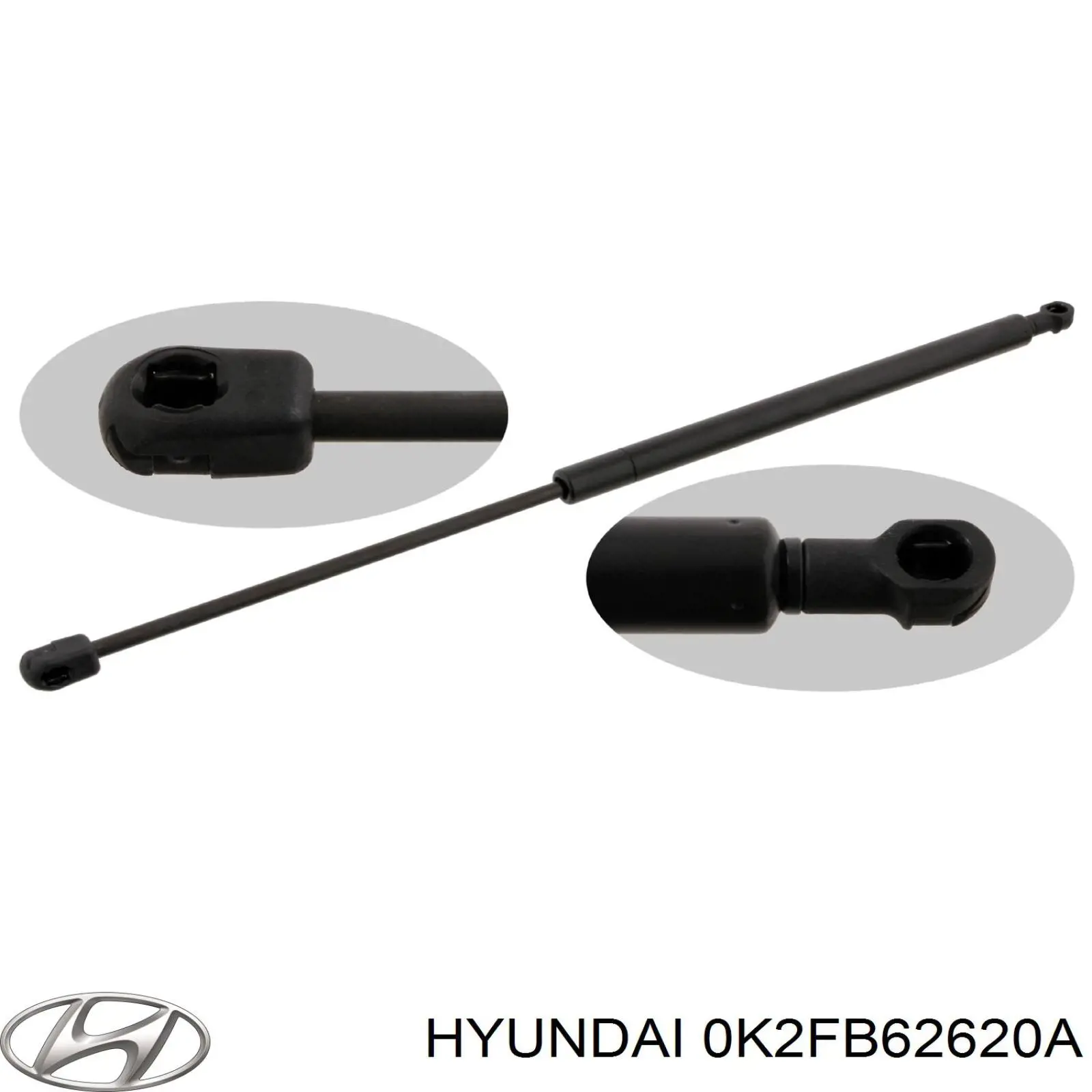 Амортизатор двері задньої Hyundai/Kia 0K2FB62620A ціна, від 14.11 USD