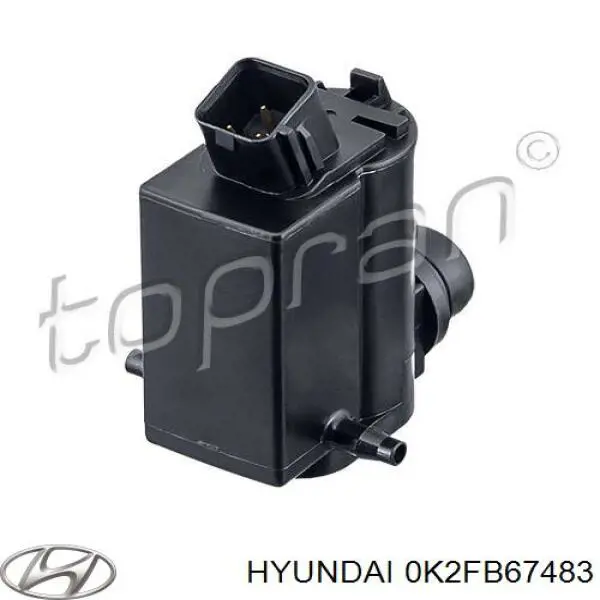  Hyundai/Kia 0K2FB67483 ціна, від 13.68 USD
