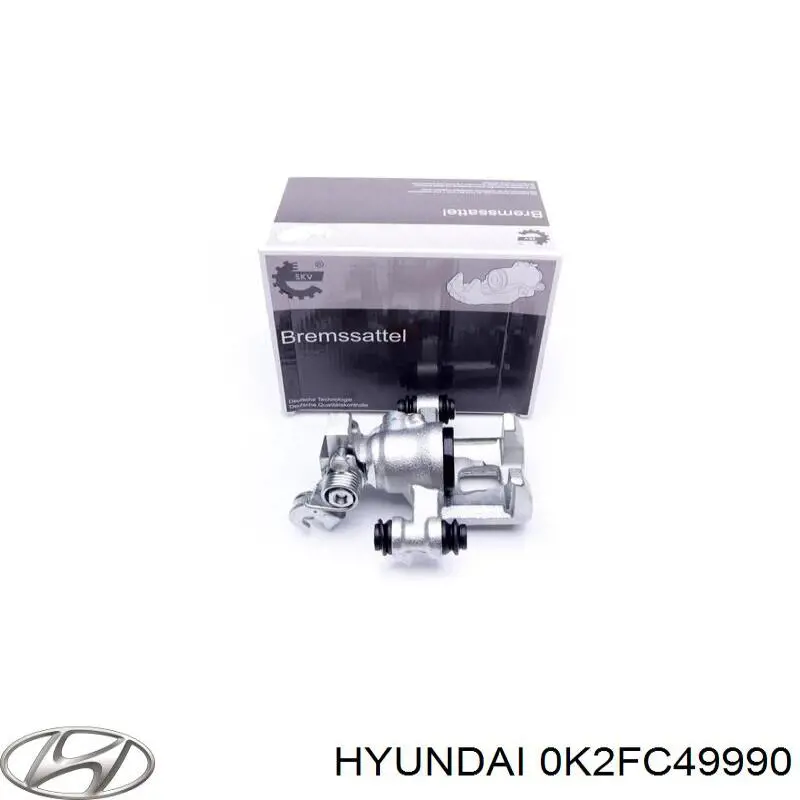Купити 0K2FC49990 Hyundai/Kia Супорт задній лівий