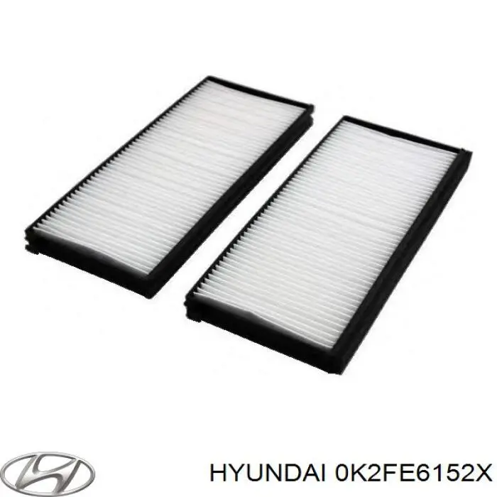 0K2FE6152X Hyundai/Kia фільтр салону