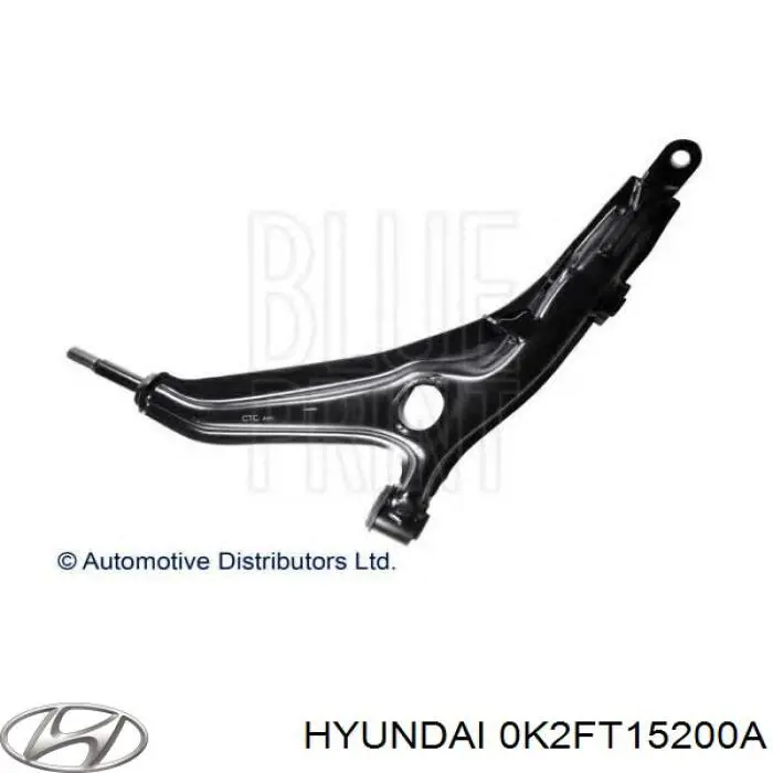 0K2FT15200A Hyundai/Kia Радіатор охолодження двигуна