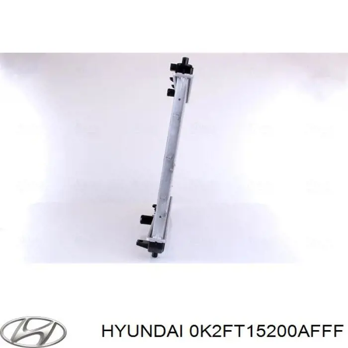 Радіатор охолодження двигуна 0K2FT15200AFFF Hyundai/Kia