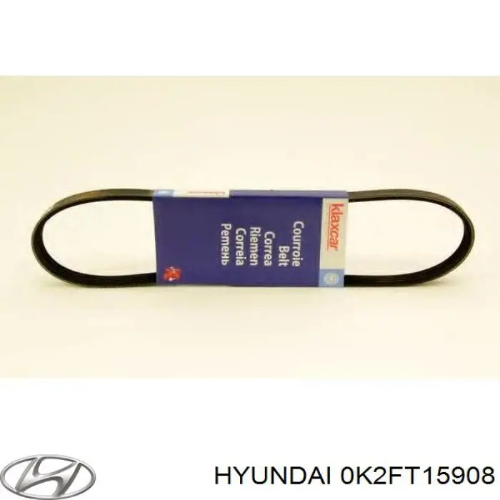 Клиновий ремінь Hyundai/Kia 0K2FT15908 ціна, від 6.42 USD
