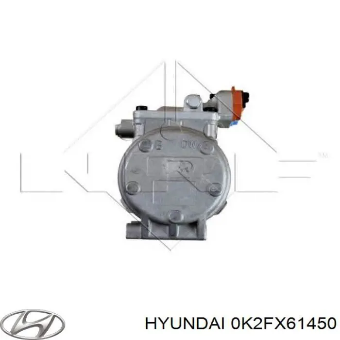 Компресор системи кондиціювання Hyundai/Kia 0K2FX61450 ціна, від 508.98 USD