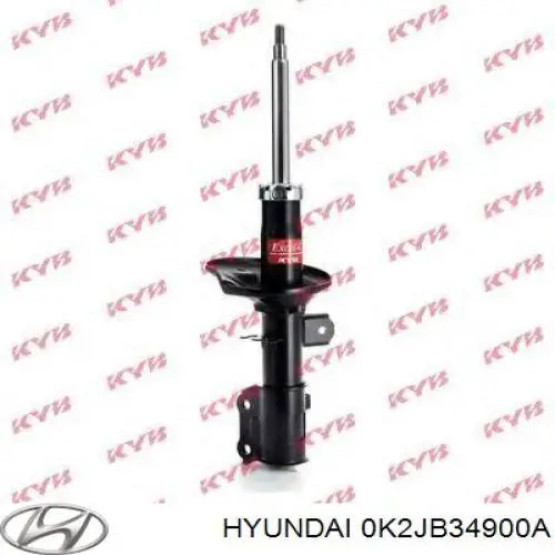 Амортизатора передній лівий 0K2JB34900A Hyundai/Kia