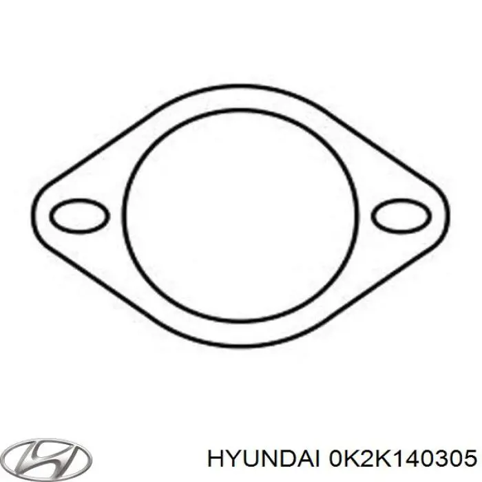 Прокладка прийомної труби глушника Hyundai Terracan позашляховик (HP) (2001 - 2006) ціна, від 12.57 USD