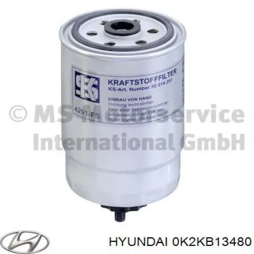Паливний фільтр 0K2KB13480 Hyundai/Kia