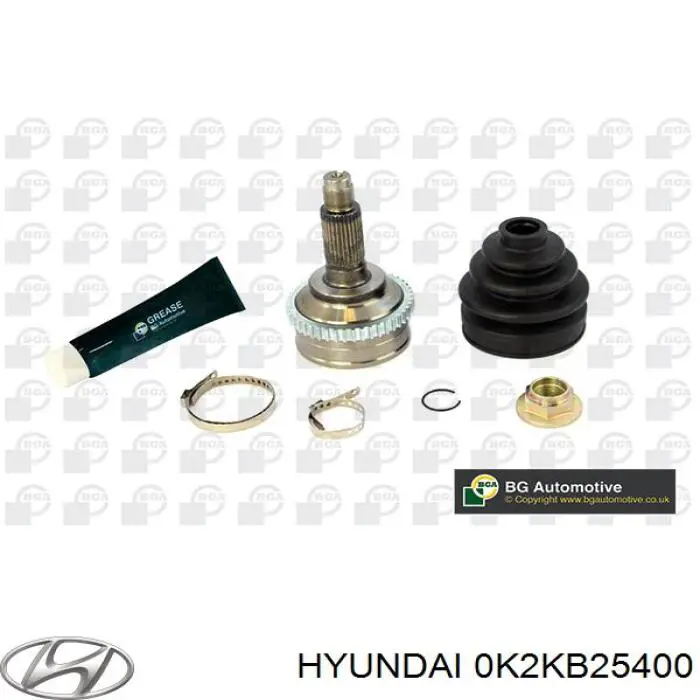  Hyundai/Kia 0K2KB25400 ціна, від 91.36 USD