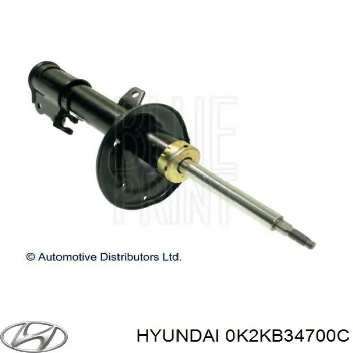 Амортизатор передній, правий Hyundai/Kia S0K2KB34700C ціна, від 165.89 USD