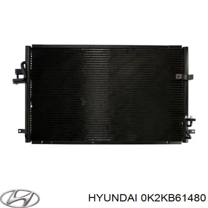 Купити 0K2KB61480 Hyundai/Kia Радіатор системи охолодження кондиціонера